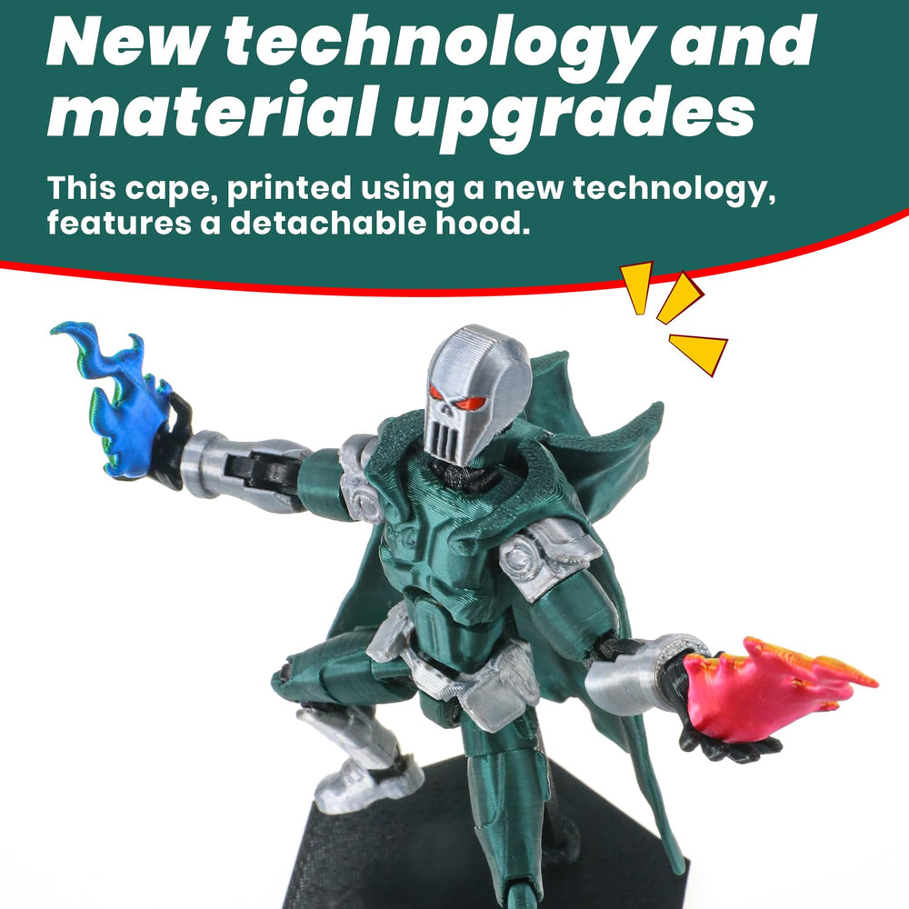 MIGESS T13 action figure showing movable joints for dynamic play