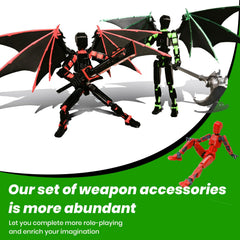 MIGESS T13 movable joints enable dynamic action poses and playability