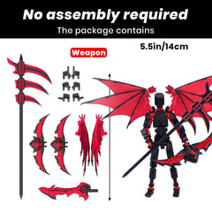MIGESS Titan 13 robot desk display shot ideal for decor and play