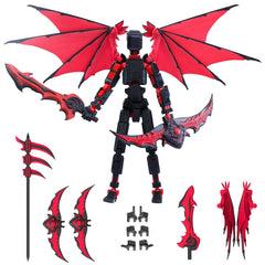 MIGESS Titan 13 robot front view highlights durable 3D-printed build for posing