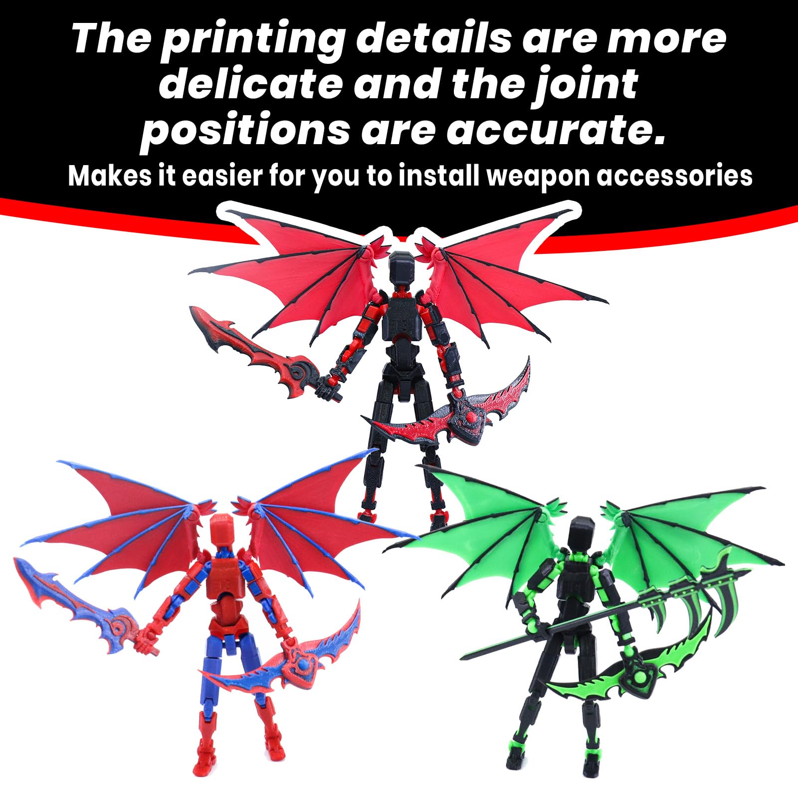 MIGESS Titan 13 joints closeup reveals sturdy joints for dynamic posing