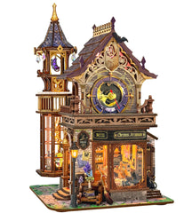 Miggley DIY miniature house kit for beginners and bookshelf display
