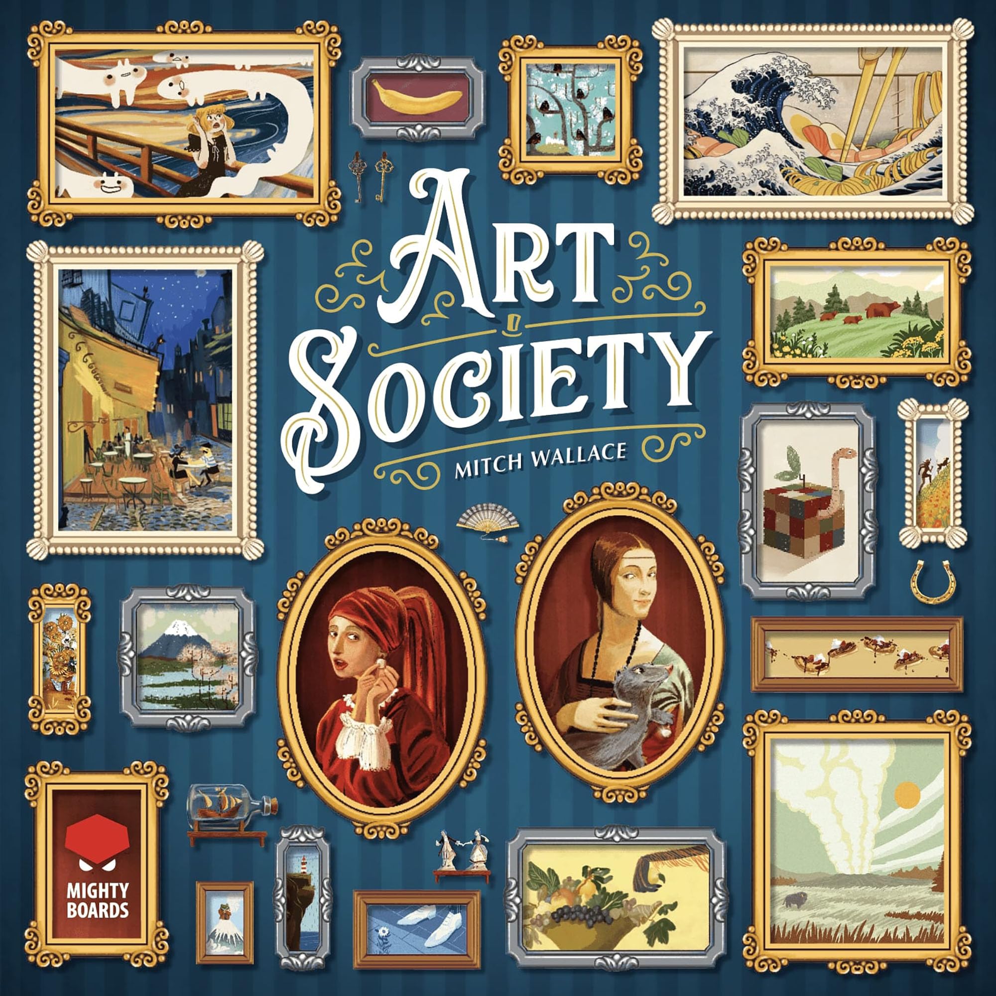 Mighty Boards Art Society talk-of-town captures social bragging rights from a successful collection.