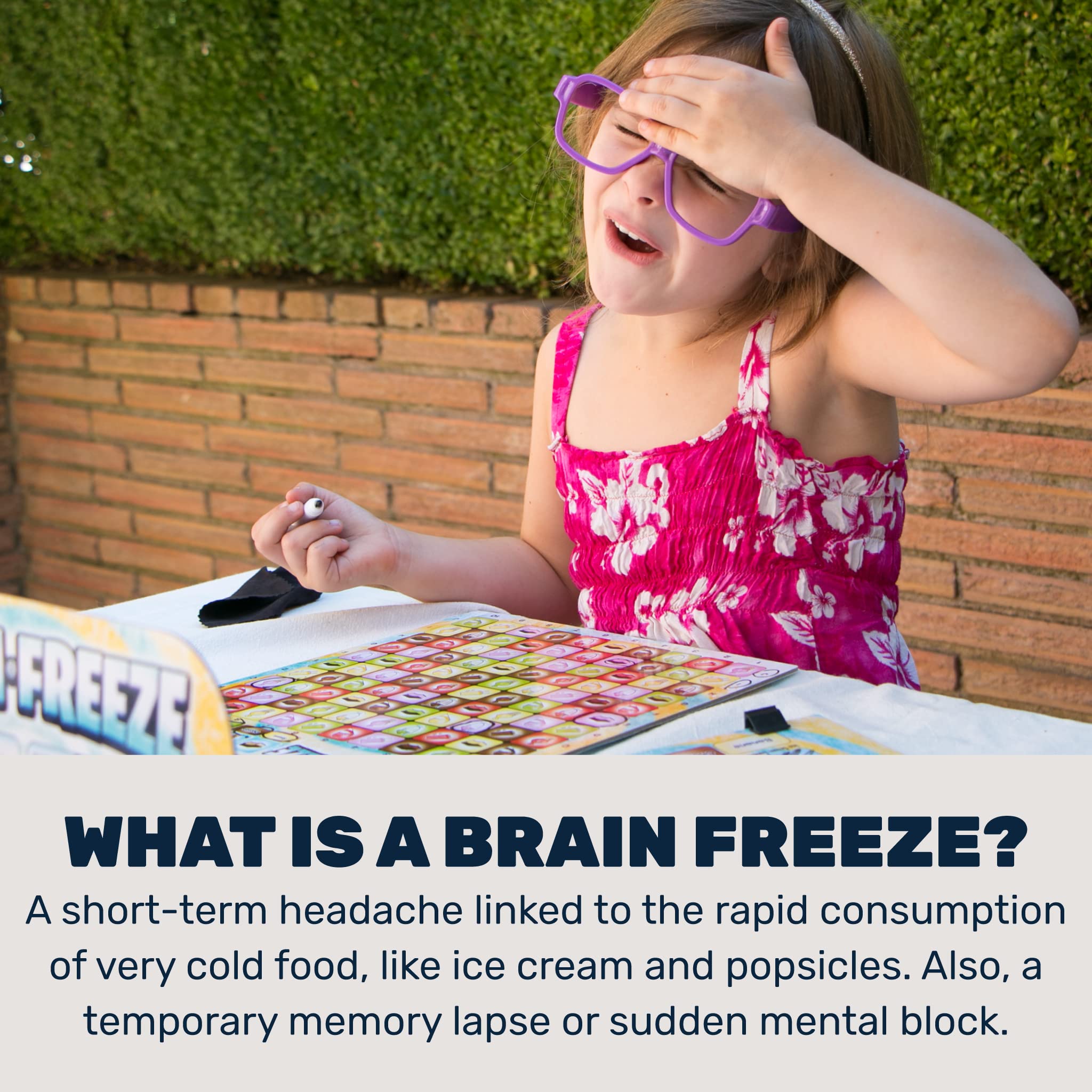 Colorful ice-cream theme enhances family game night with Mighty Fun.