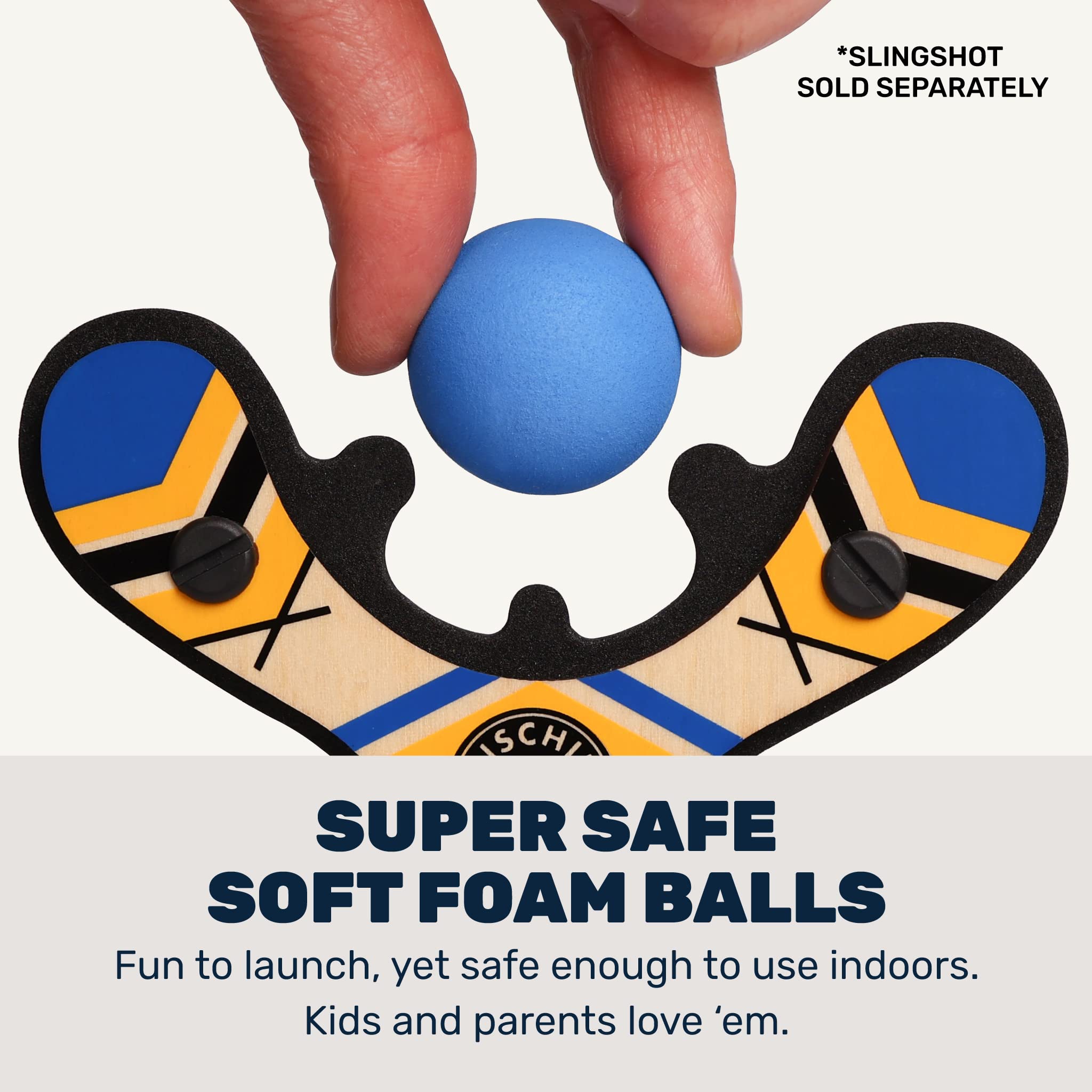 Gift-ready packaging of Mighty Fun! foam balls refill set.