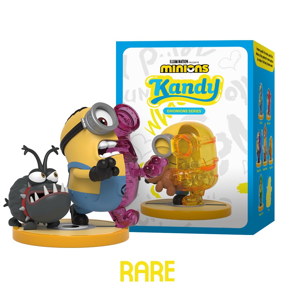 Mighty Jaxx Kandy Minions Emonions group shot for fans and collectors