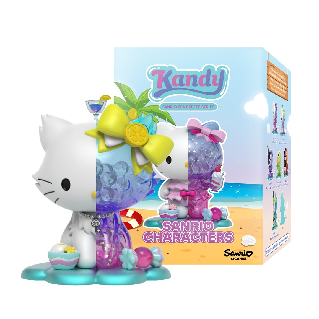Mighty Jaxx Kandy x Sanrio Sea Breeze figurine 02 ready for desk display and playful vibes
