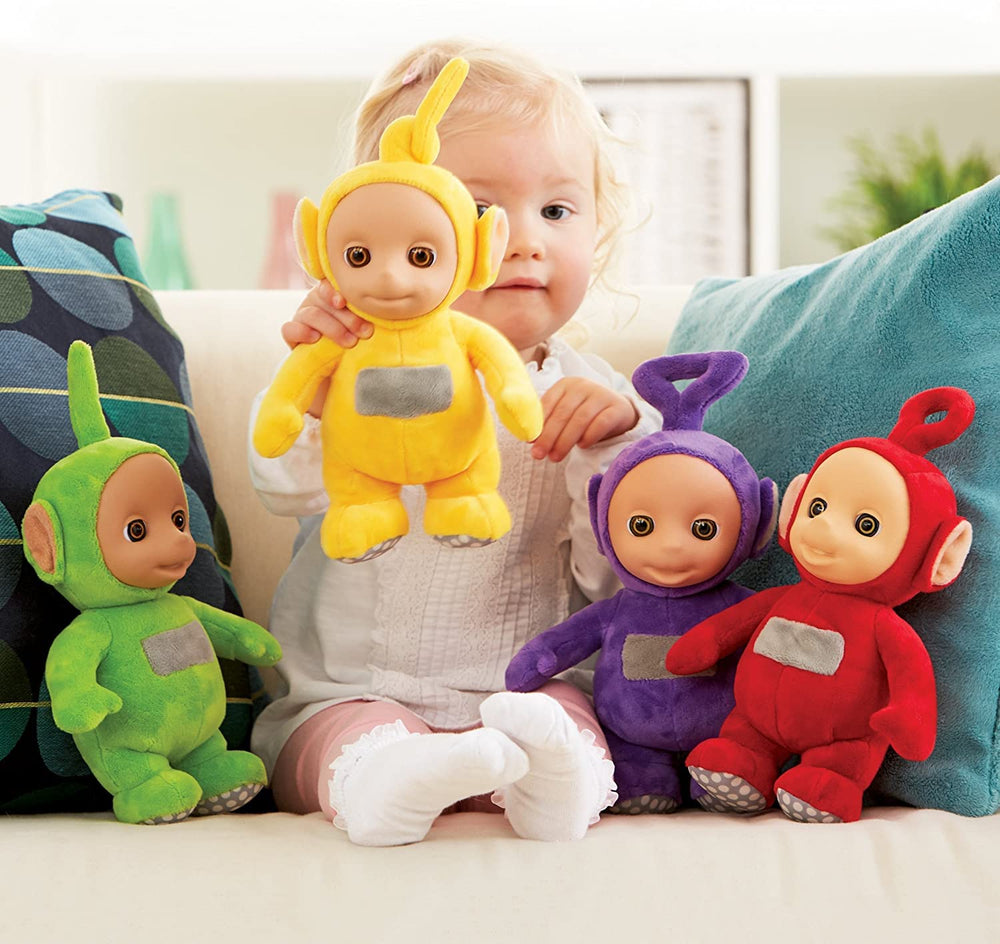 Mighty Mojo Teletubbies Dipsy plush 11-inch, green friend for sing-along adventures
