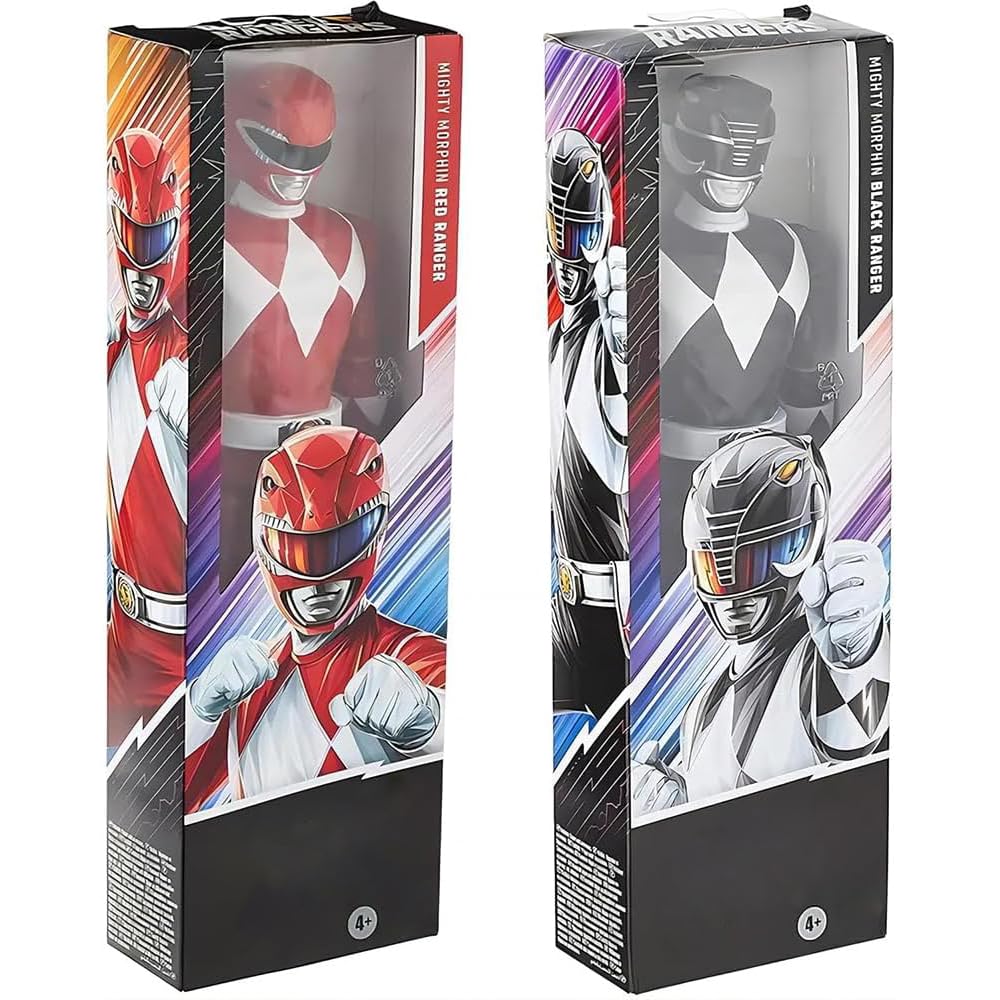 Mighty Morphin Ranger 12-Inch action figure in a dynamic battle pose.