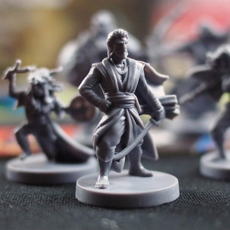 Mighty Boards Fateforge world art of Kaan paints the setting