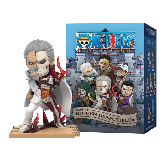 Mighty Jaxx Frenny's Marine Akainu figure with intricate anatomy detail for collectors