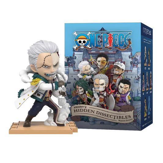 Mighty Jaxx Frenny's Marine Sengoku figure highlighting dissected design for shelf display