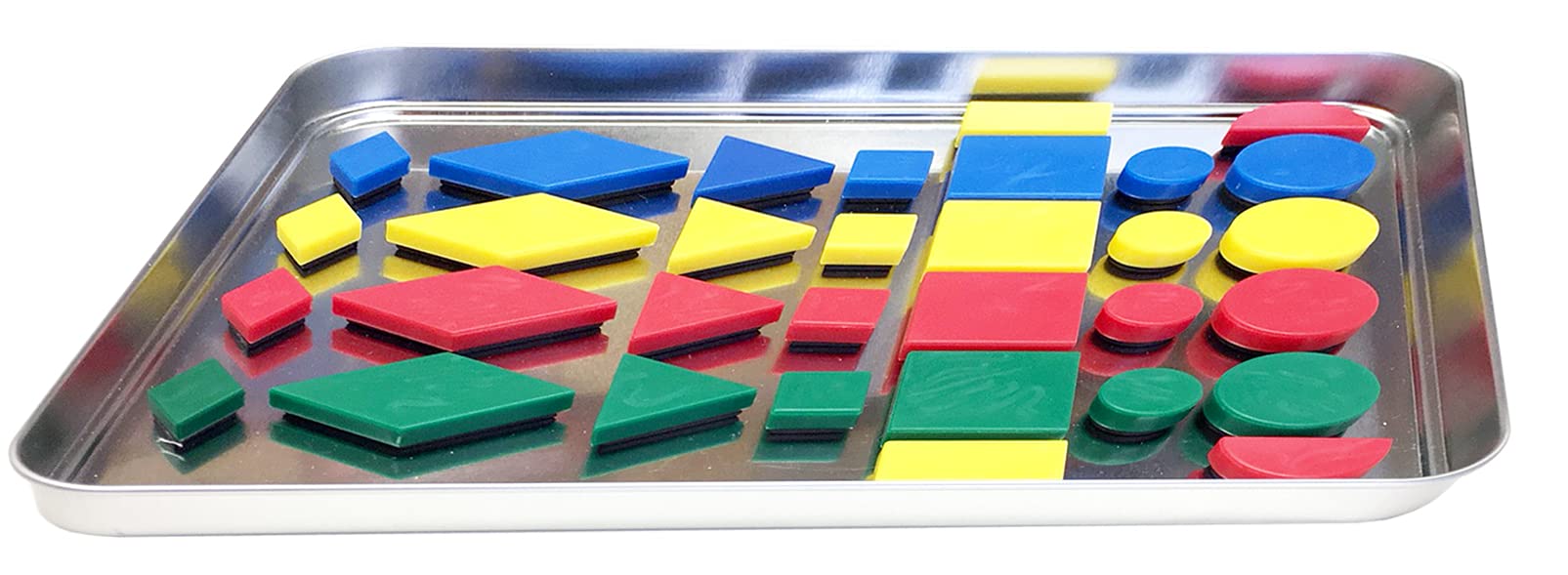 MightyMind color-coded tray helps kids sort colors and shapes while building focus.