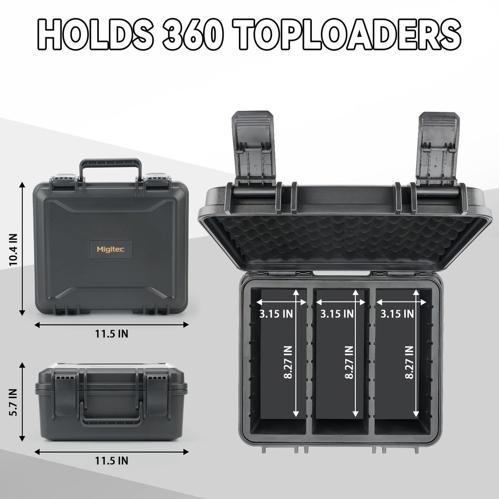 Migitec rugged case design withstands heavy use during travel