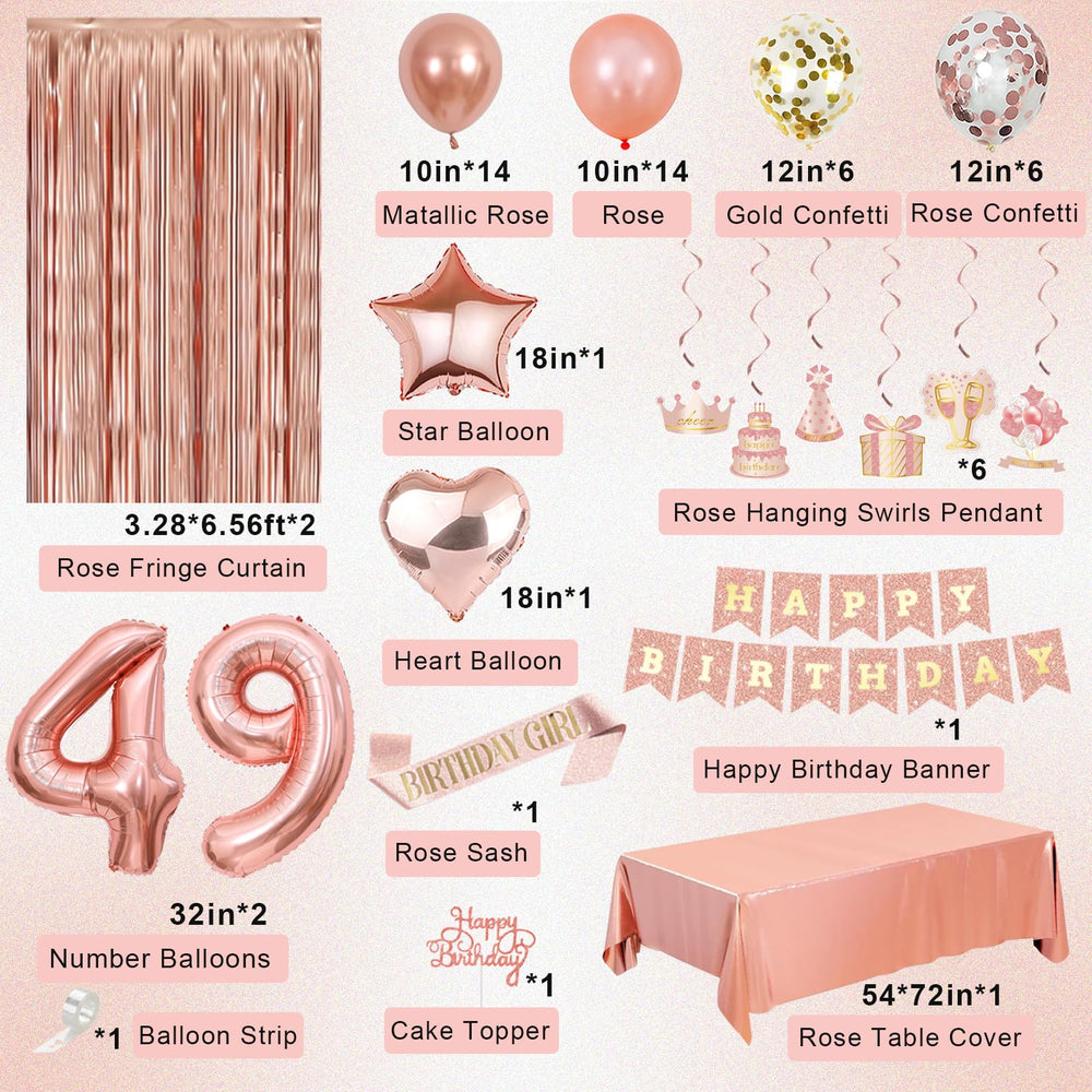 Miidenks fringe curtains in rose gold create a glamorous party entrance.