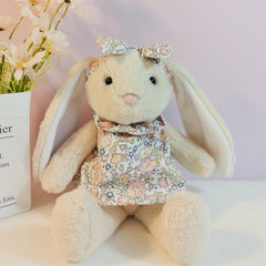 CPC-certified safety Mikee Fluffie bunny ensures child-safe play.