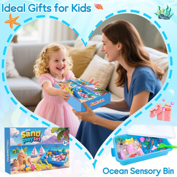 Mikiwon ocean sensory kit is a great gift for curious kids