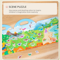 MIKNEKE jelly sticker compact-travel-case: portable set for on-the-go play.