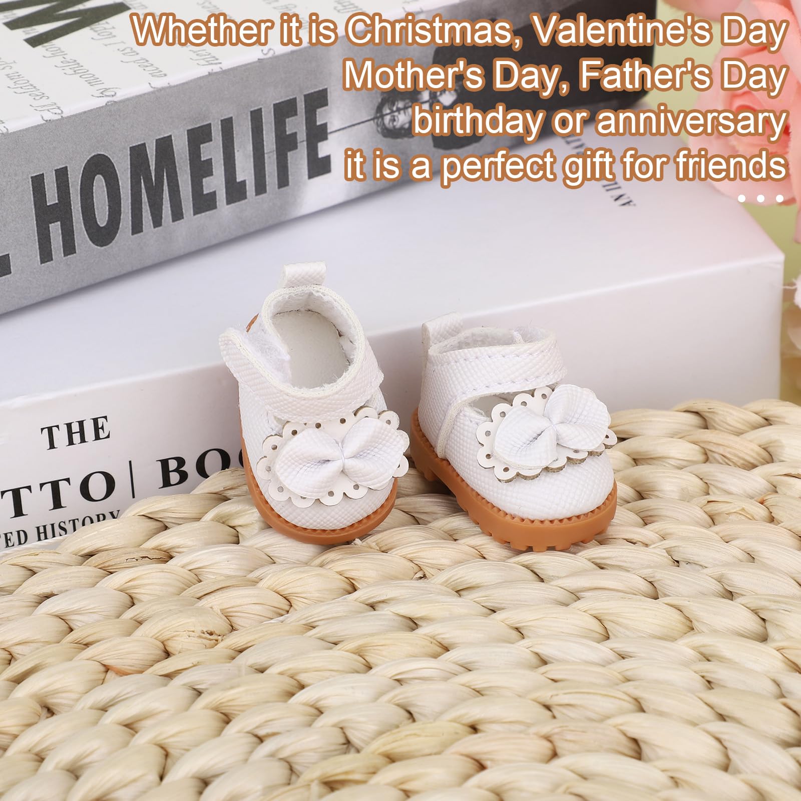 Mikovivi doll shoes make gift-friendly accents for collectors and hobbyists.