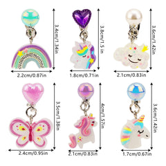 Mikovivi rainbow clip-on earrings add colorful sparkle to party looks