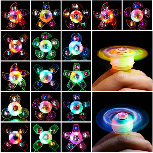 Mikulala LED light up rings provide a 24-pack glow for party favors and gifts.