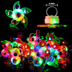 Mikulala colorful LED rings with five hues add vibrant visibility to celebrations.