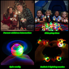 Mikulala glow-in-the-dark rings worn on the finger brighten dark rooms.