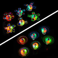 Mikulala six shapes glow rings catch kids' eyes at birthday parties.