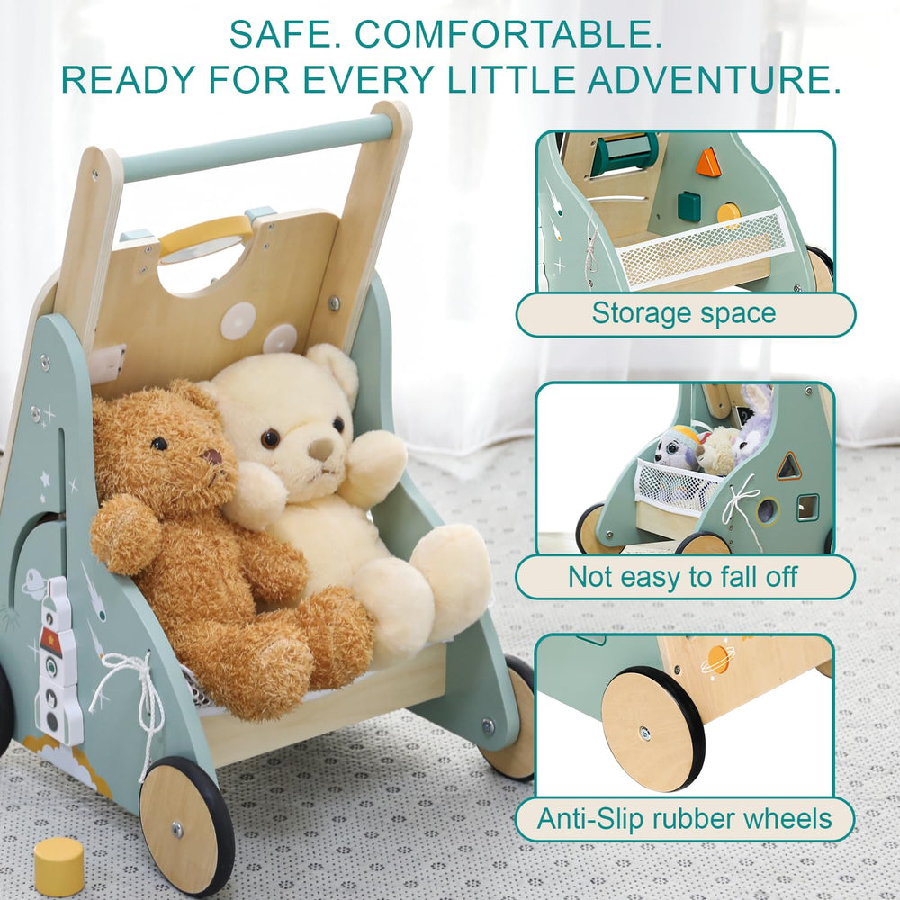 MILEFUN non-toxic eco finish keeps exploration safe for curious toddlers.