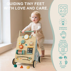 MILEFUN rubber-wrapped wheels protect floors and keep indoor play quiet.