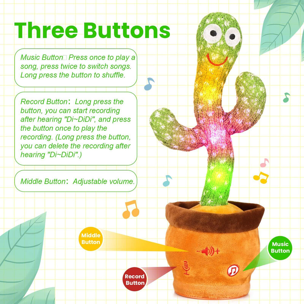 MILEGI cactus baby toy party fun brings life to playrooms and gatherings