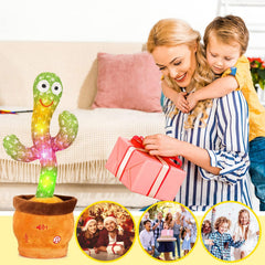 MILEGI repeat-record cactus toy showcases voice repetition and interactive fun