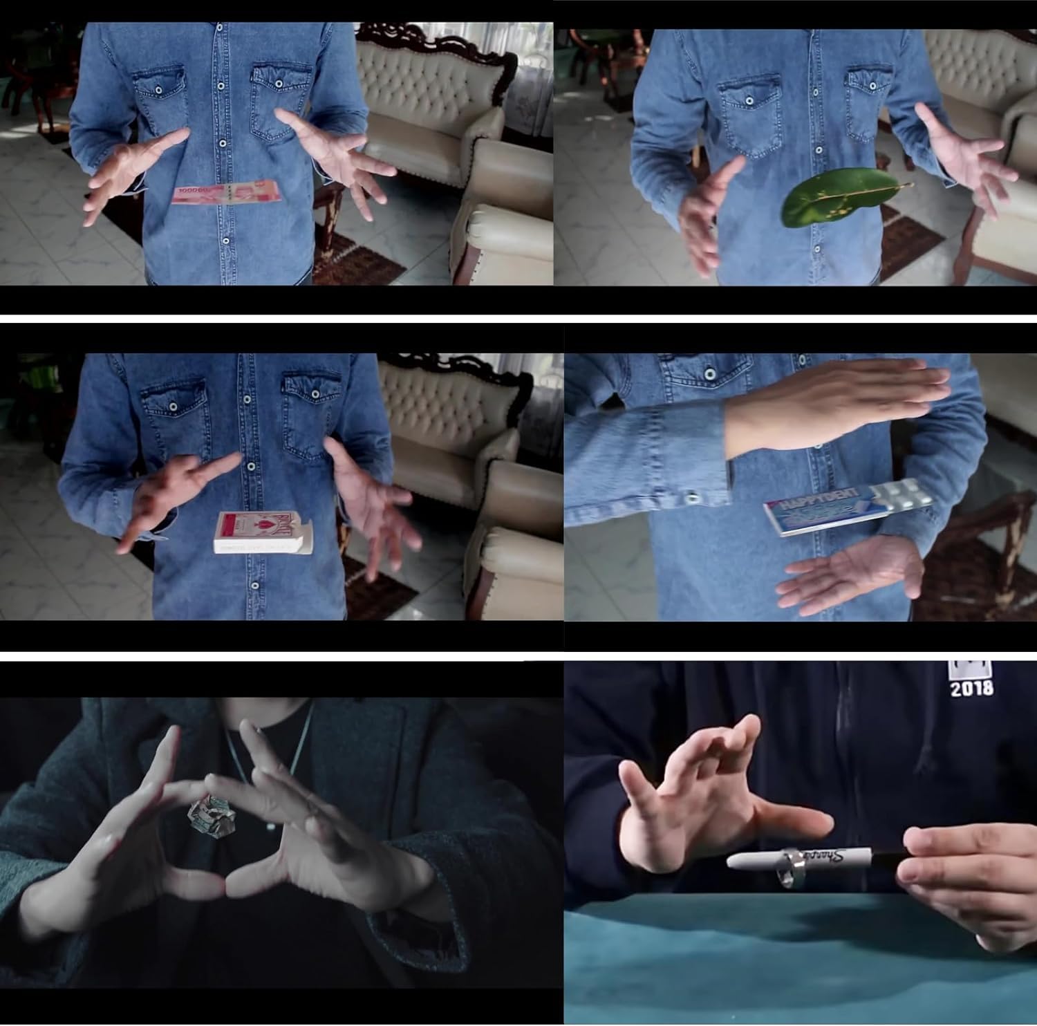 MilesMagic magic trick levitation thread shown for light object animation.