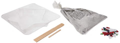 Milestones Mosaic Star Stone Kit wooden mixing paddle for even mix.