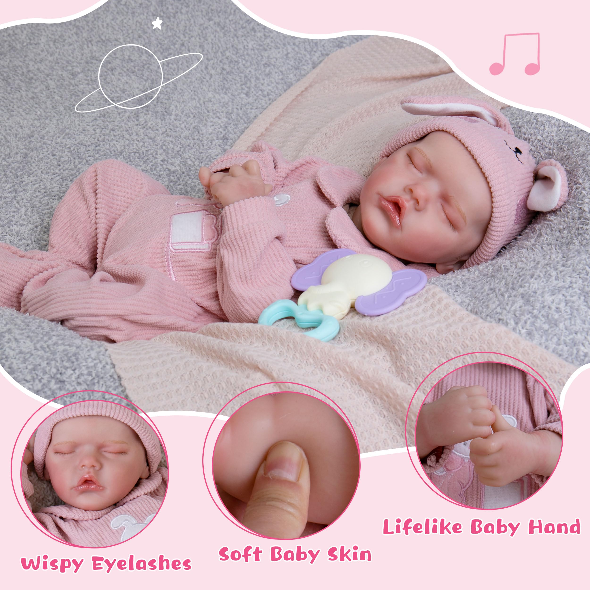 Milidool includes birth certificate for a complete keepsake.