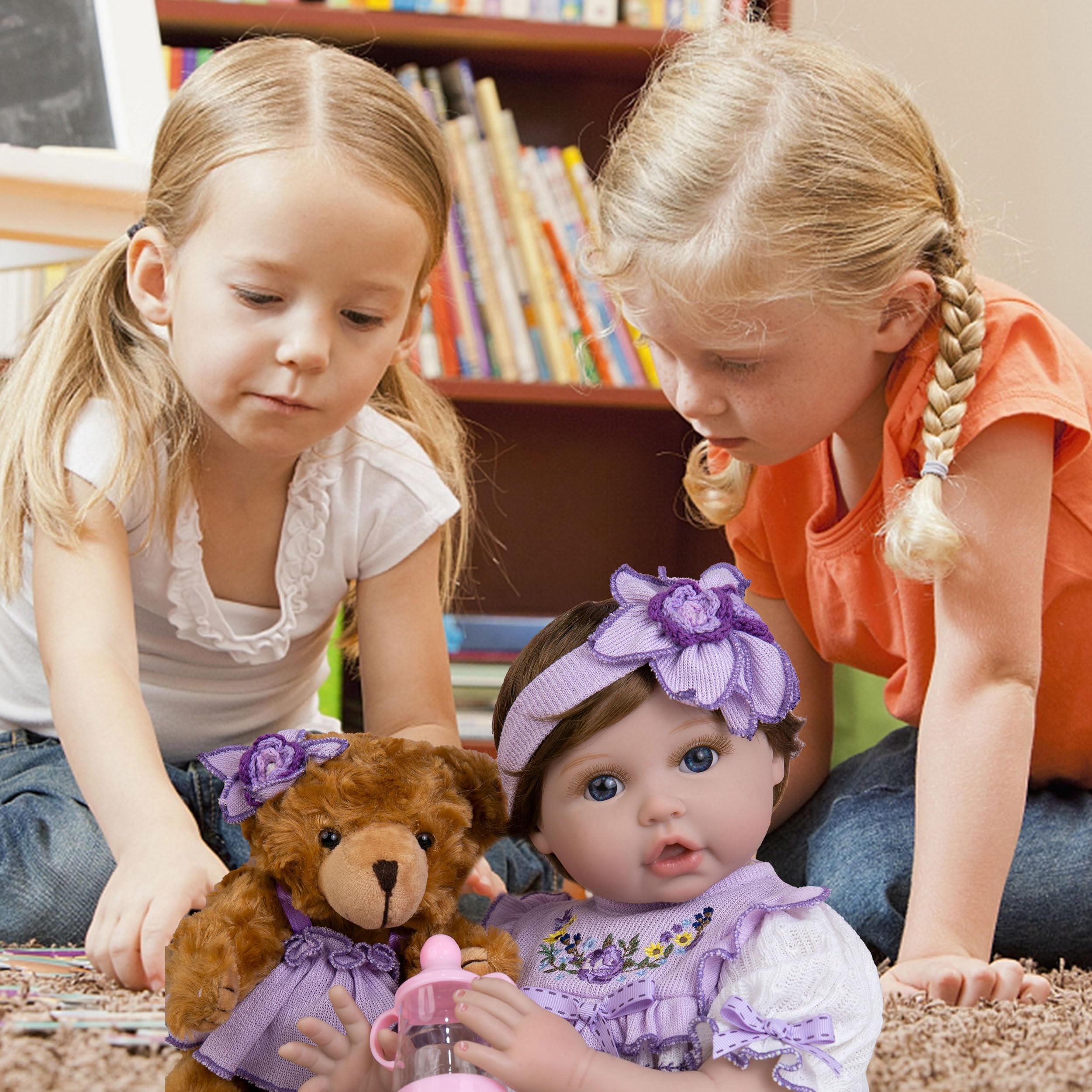 Milidool magnetic pacifier included for classic doll play