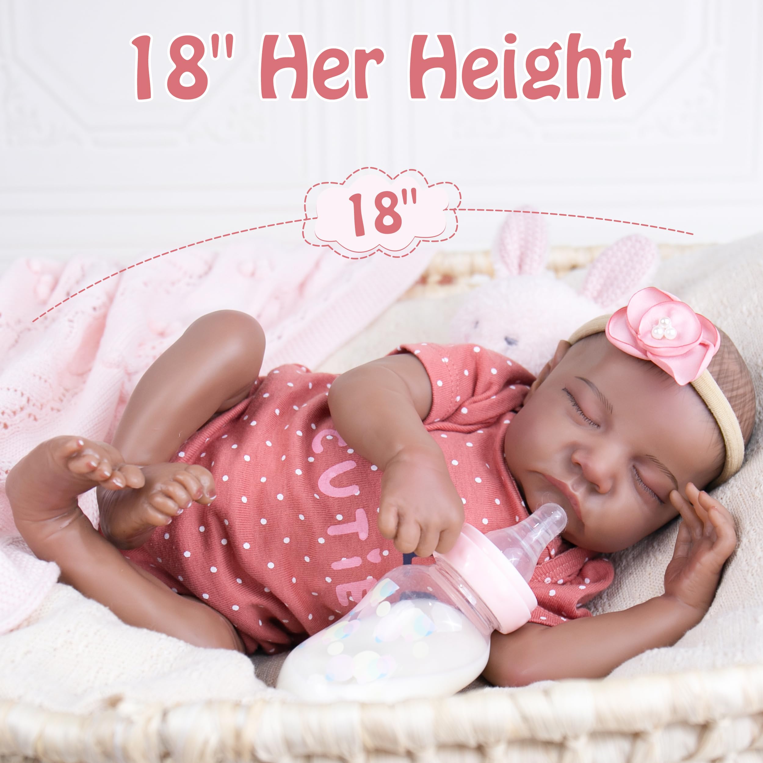 Milidool poseable vinyl limbs support interactive posing and care routines.