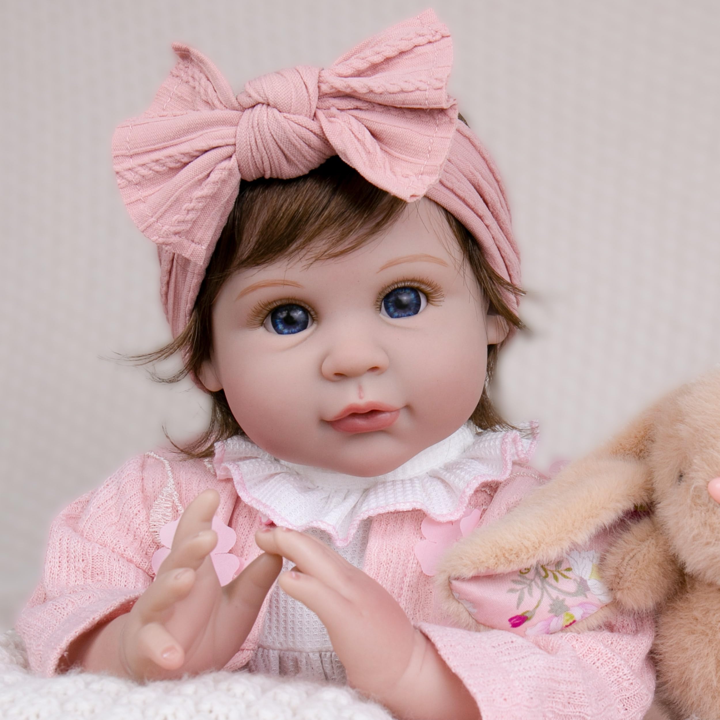 Milidool doll soft body and weighted limbs for realistic cuddling