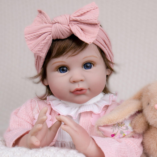 Milidool doll soft body and weighted limbs for realistic cuddling