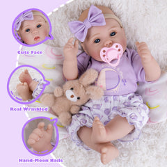 Milidool safety-certified doll meets ASTM F963 and EN71 for ages 3+.