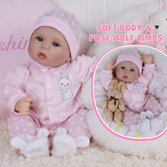 Milidool soft cloth body provides gentle softness for comforting hugs
