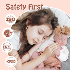 Milidool weighted cloth body delivers a real baby feel during cuddling