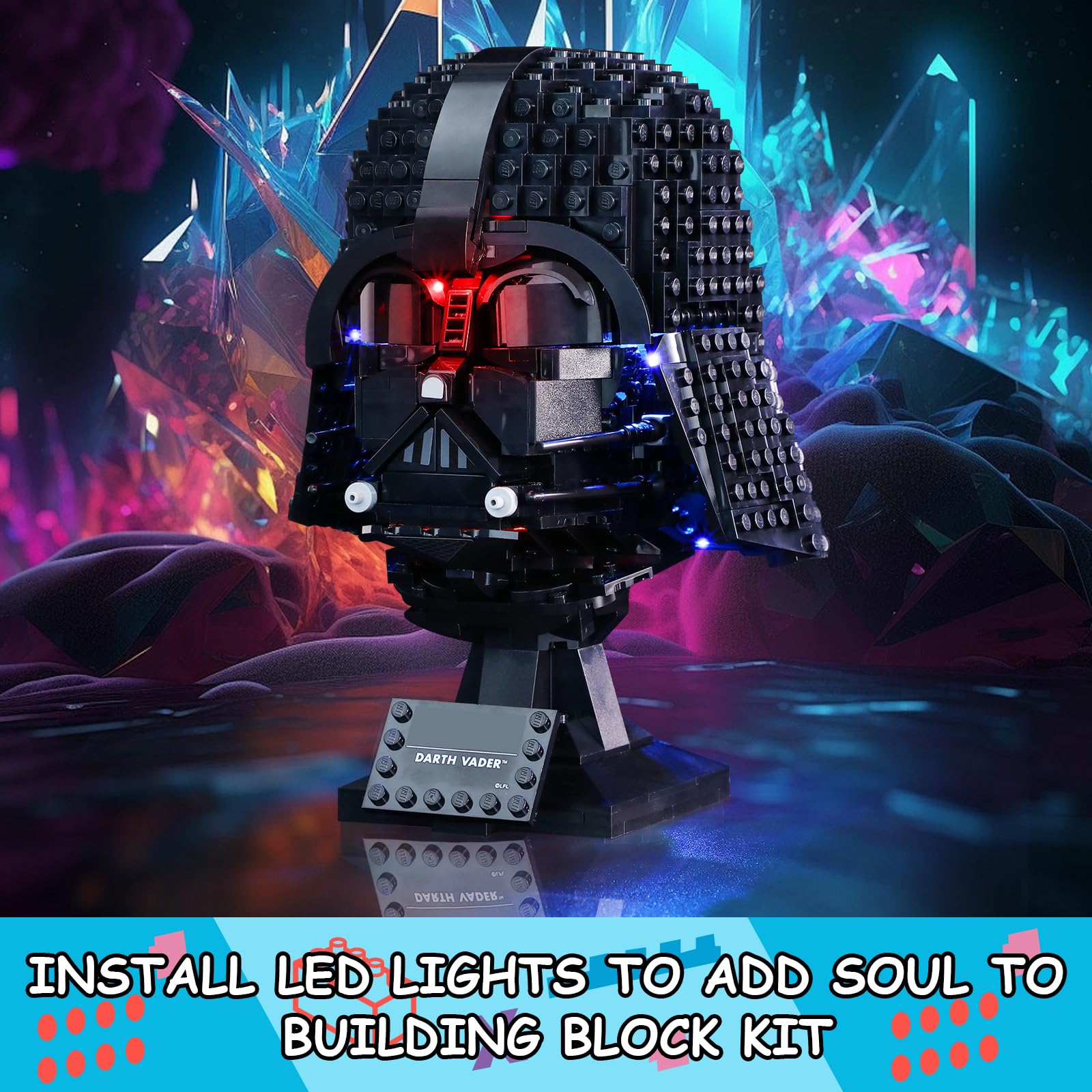 Mililier LED kit installation guide via QR code and video for easy setup.