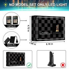 Mililier LED light kit for Lego 10341 Artemis, quick installation video available for faster setup.