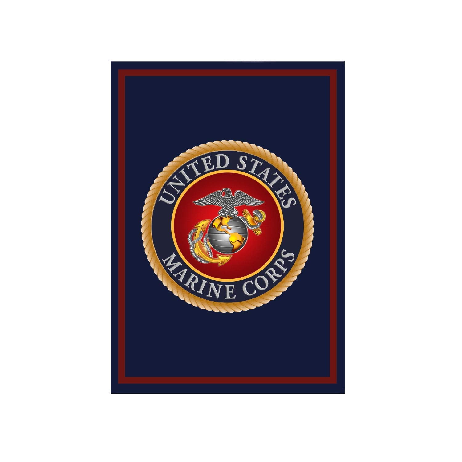 Military Gift Shop USMC playing cards are printed and packaged in the USA by veterans.