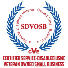Military Gift Shop service-disabled veteran-owned branding on packaging.