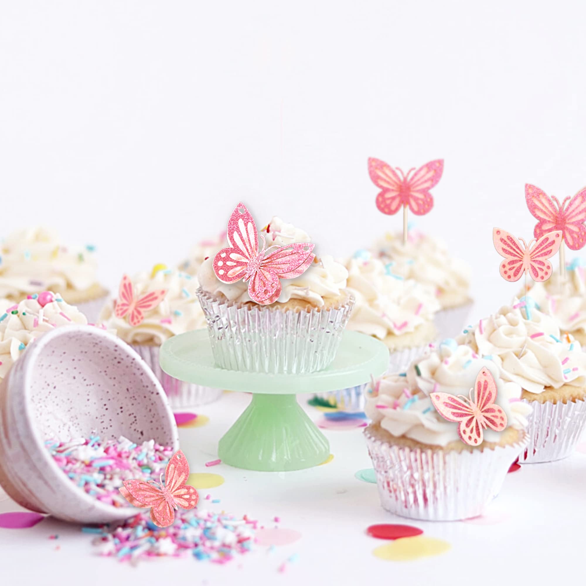 MILIYUKI cake topper set fits 6-10 inch cakes.
