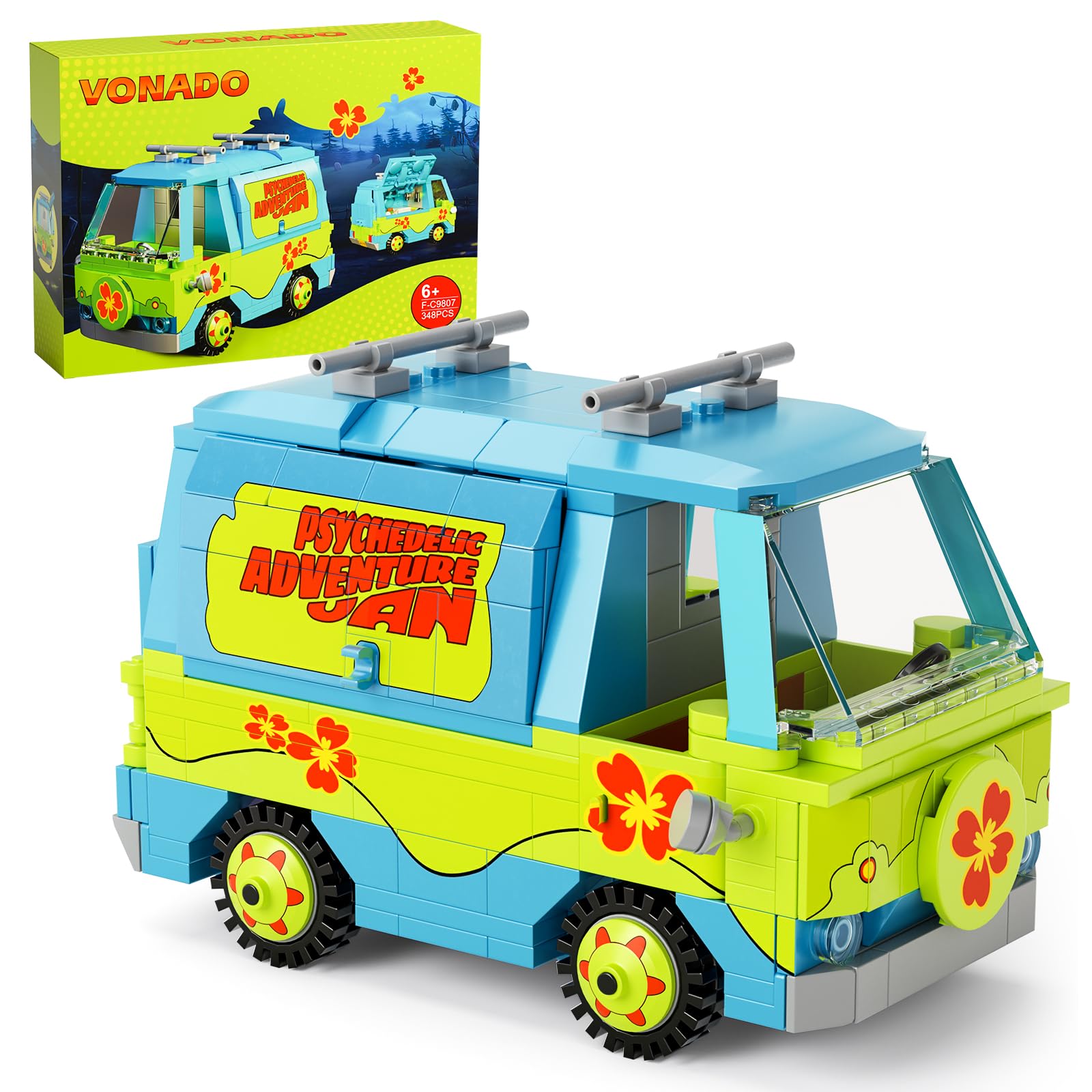 Millionspring Classic Adventure Van build for imaginative play and fine motor skills development.