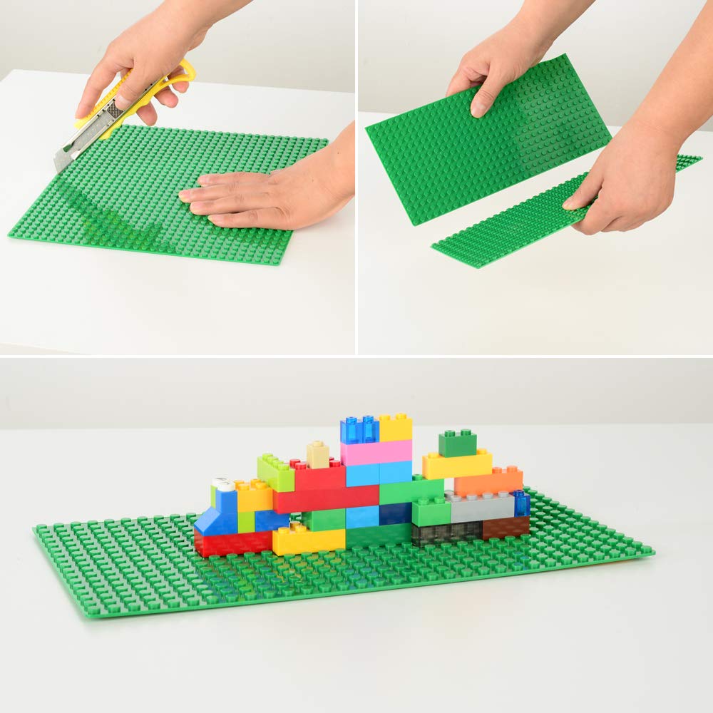 MIMAX self-adhesive baseplates in green for tool-free installation