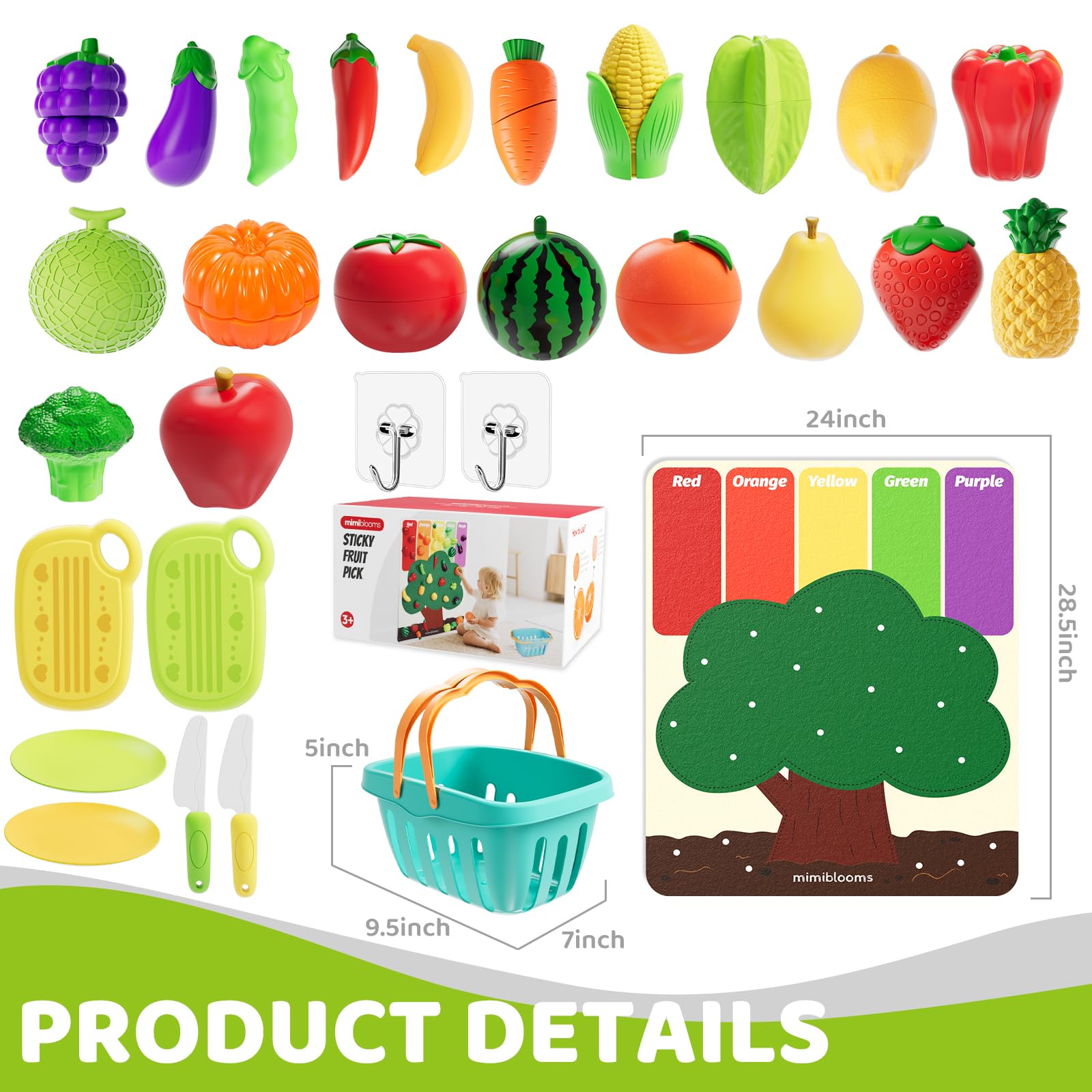 Mimiblooms Sensory-Friendly Playset—soft textures and easy cleaning for varied play styles.